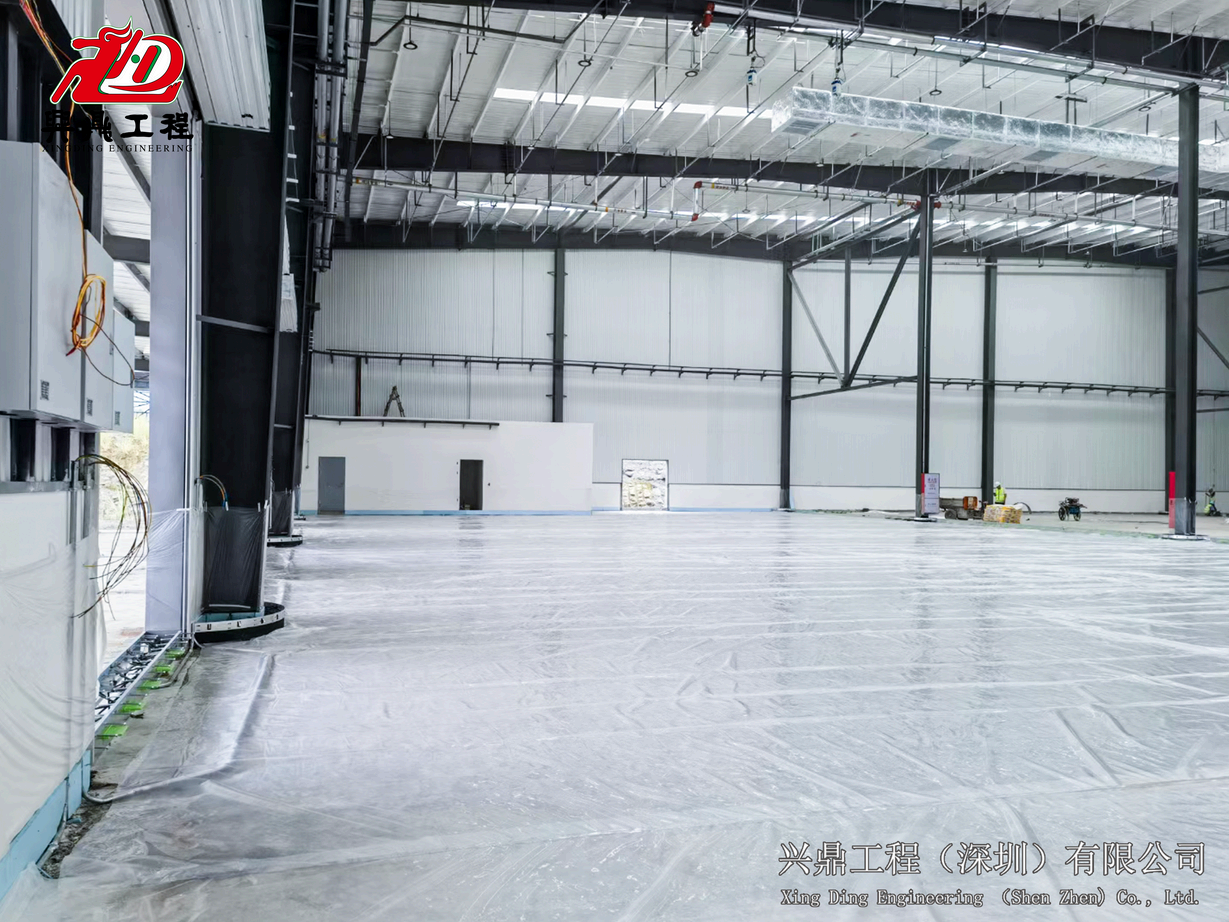 山东齐河美安物流园项目---金刚砂