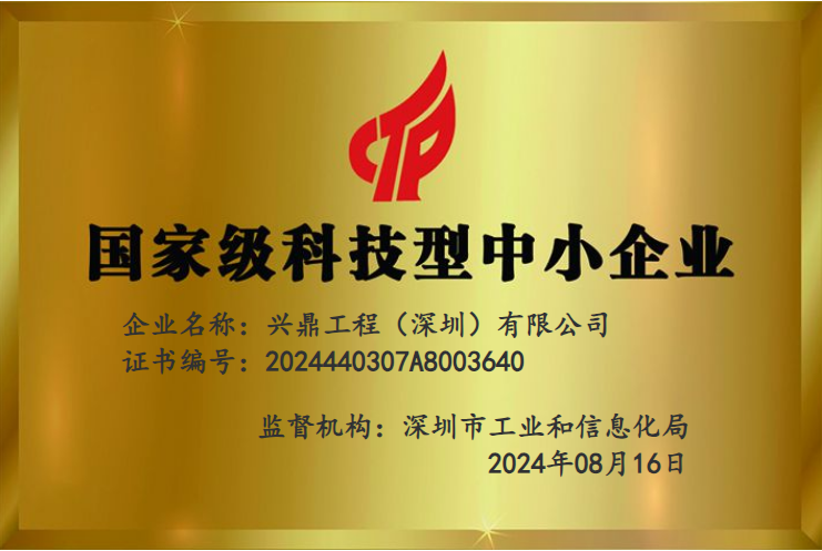 国家级科技型中小企业